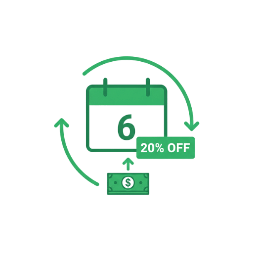 Icone do plano semestral da ZaptIA