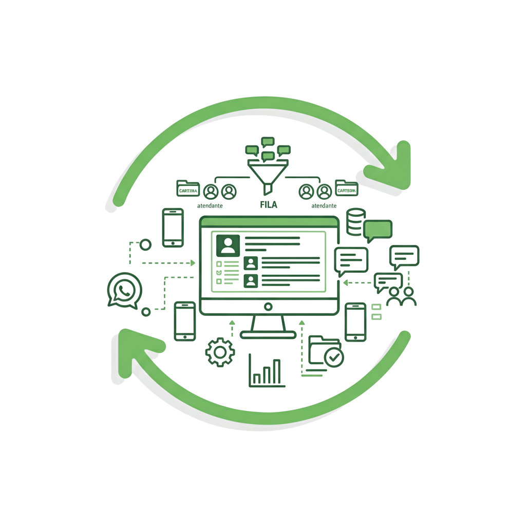 Organização das equipes na ZaptIA